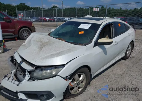 2016 Honda Civic Ex-L from USA, damaged, VIN 19XFC1F81GE200164